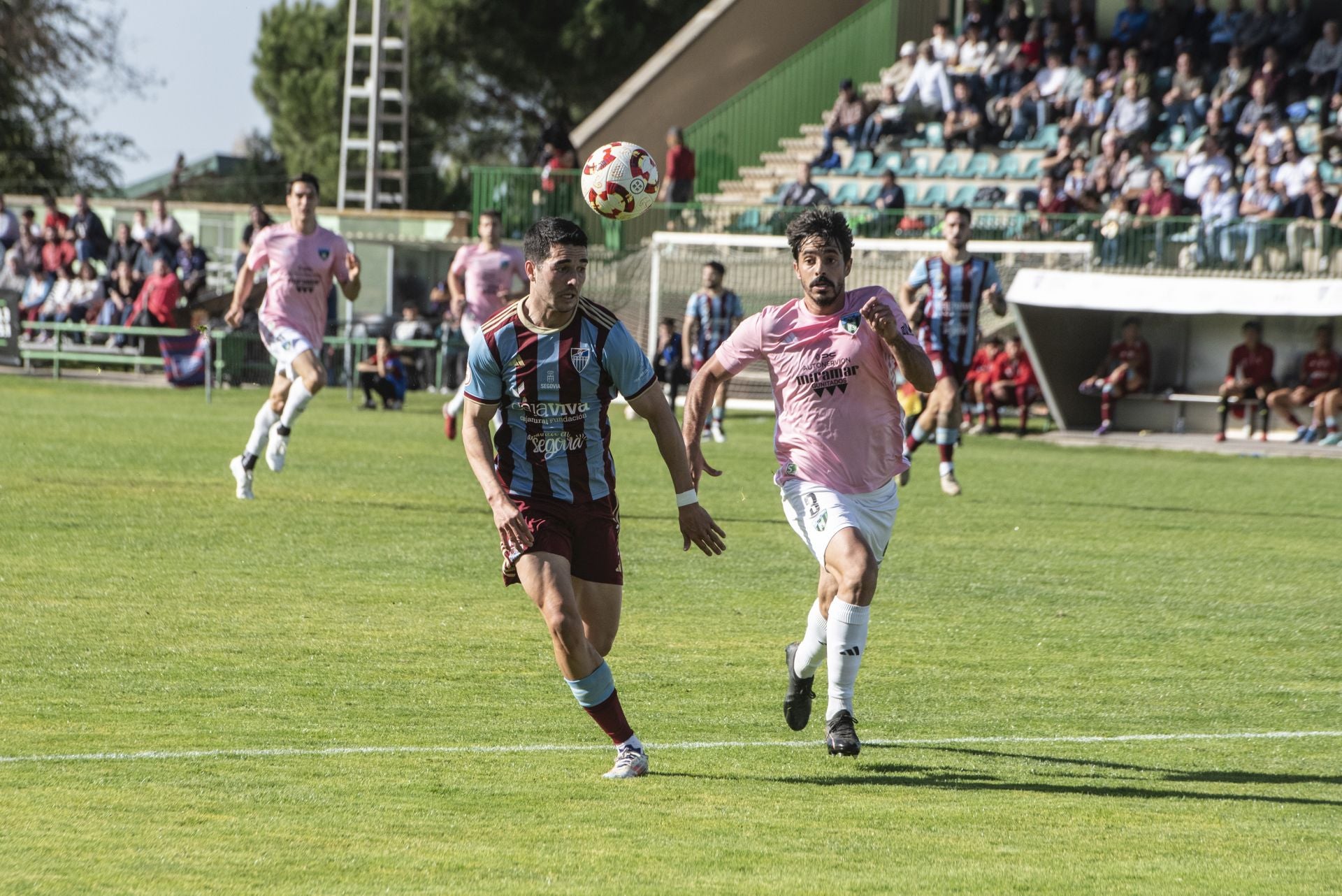 Fotos del partido entre la Segoviana y el Sestao