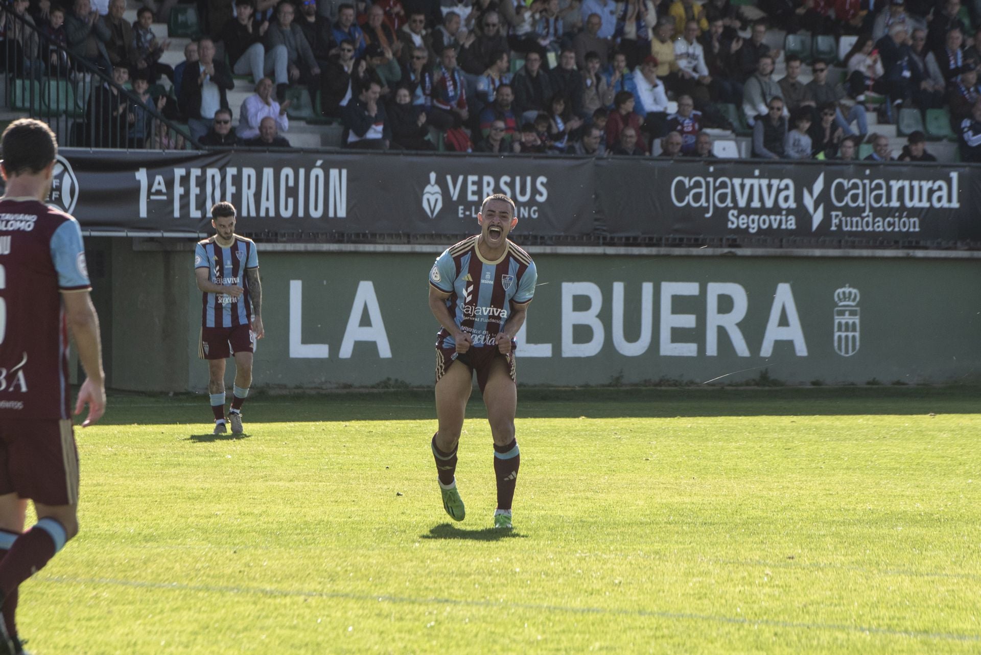 Fotos del partido entre la Segoviana y el Sestao