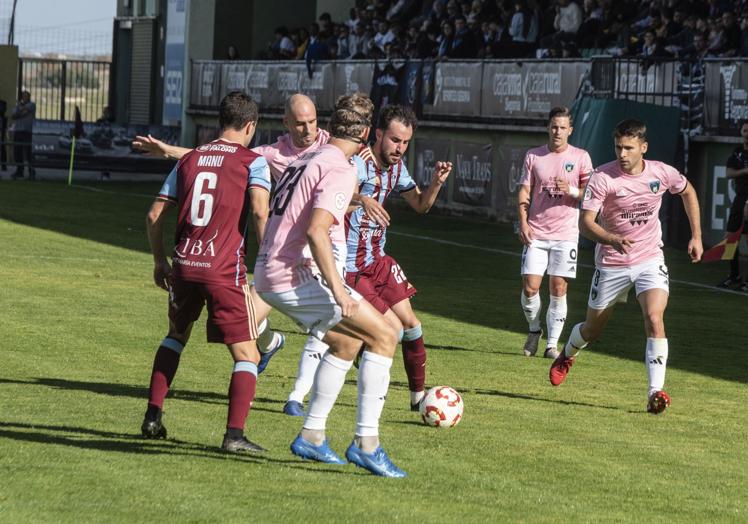 Partido entre la Segoviana y el Sestao.