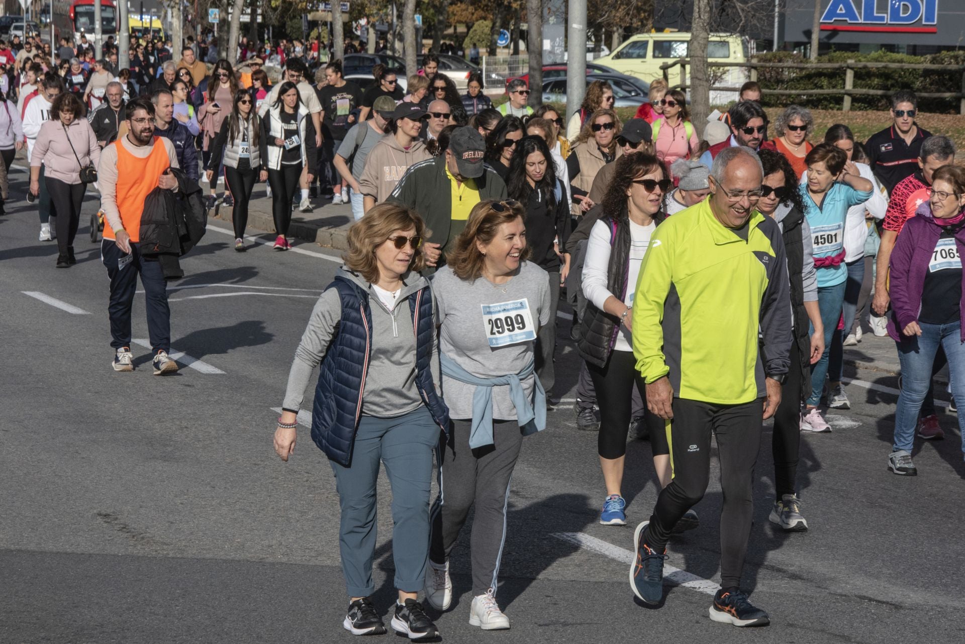 La Marcha Benéfica en imágenes