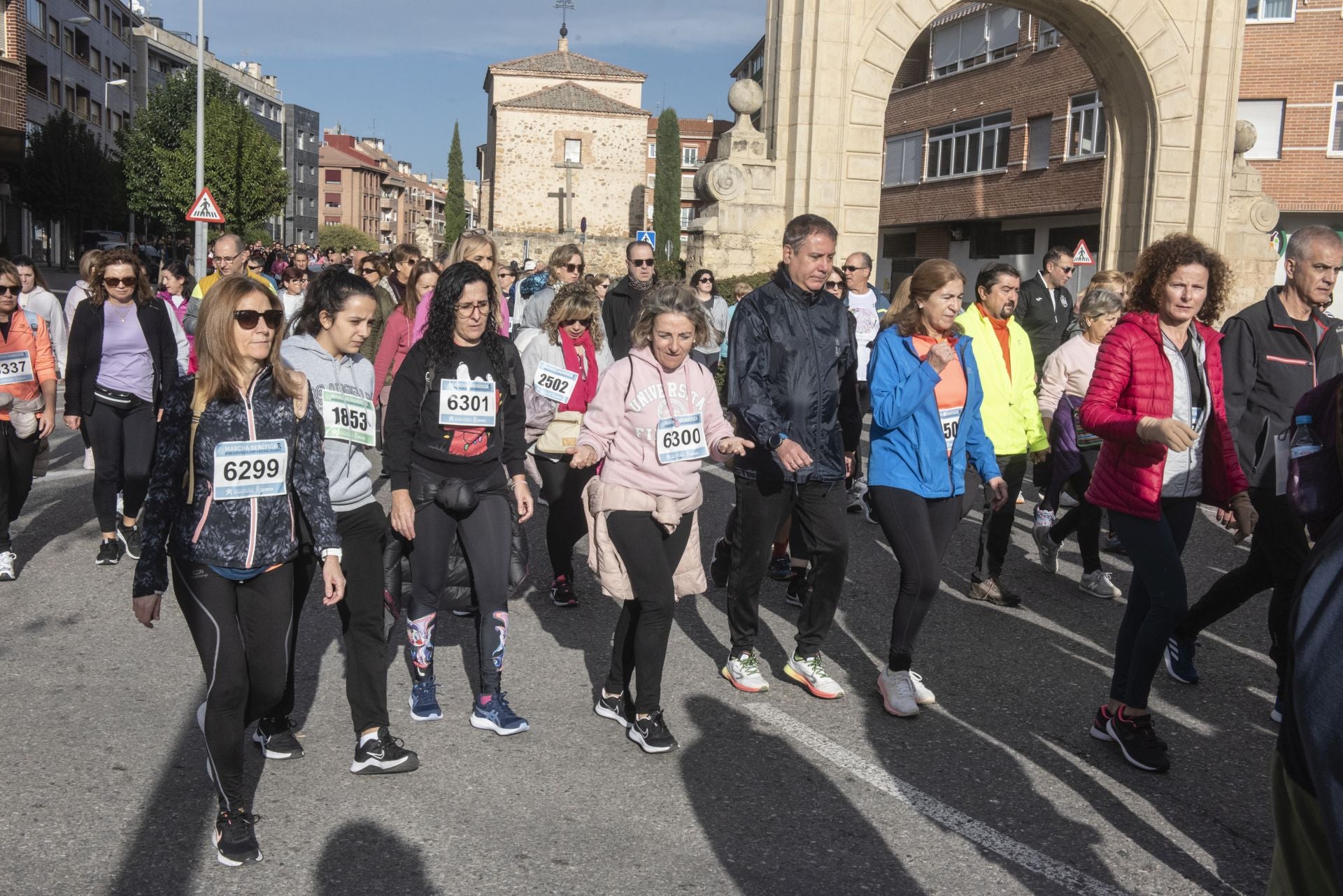 La Marcha Benéfica en imágenes