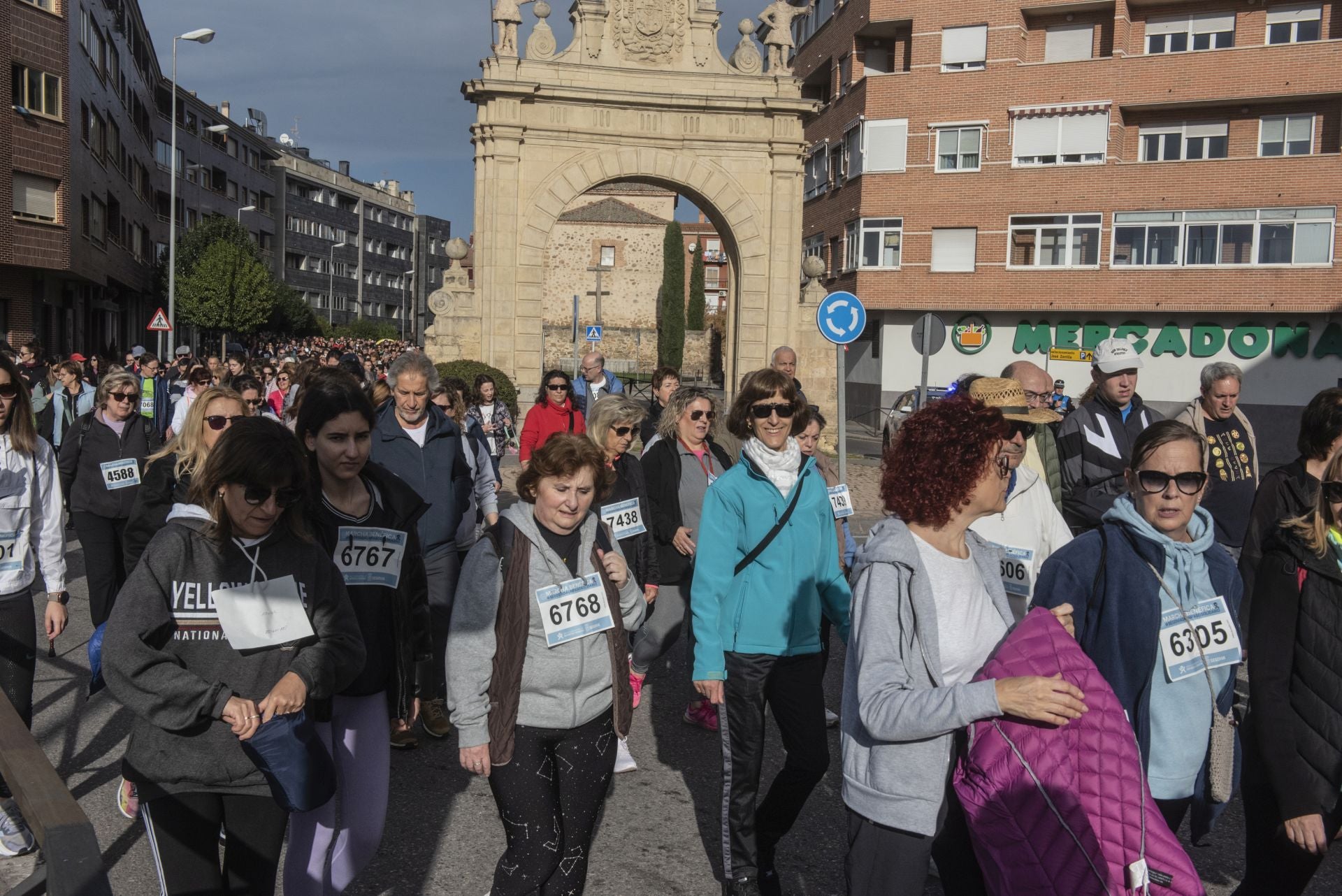 La Marcha Benéfica en imágenes