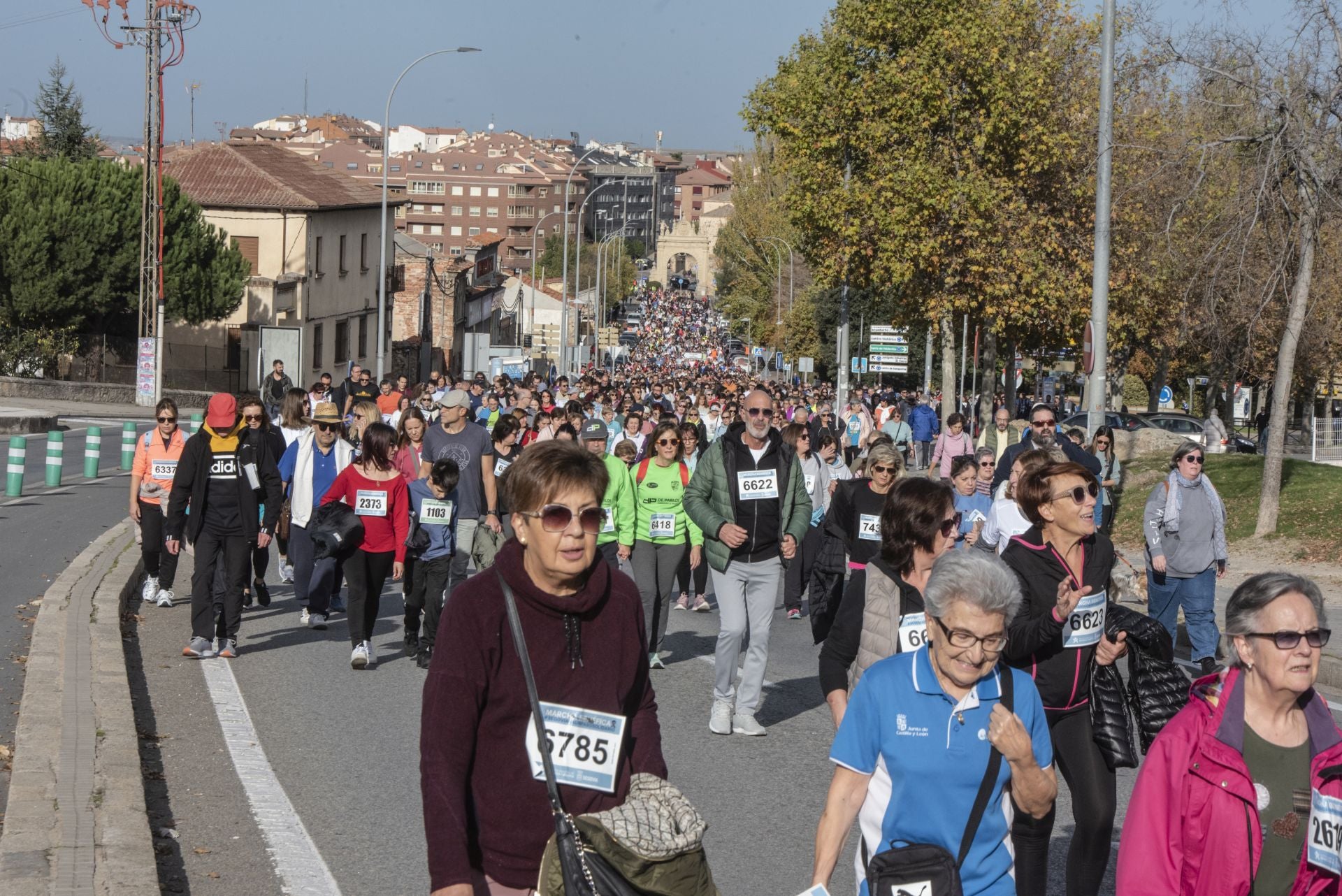 La Marcha Benéfica en imágenes