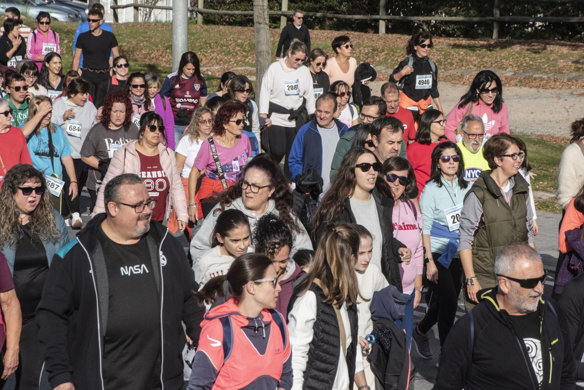 La Marcha Benéfica en imágenes