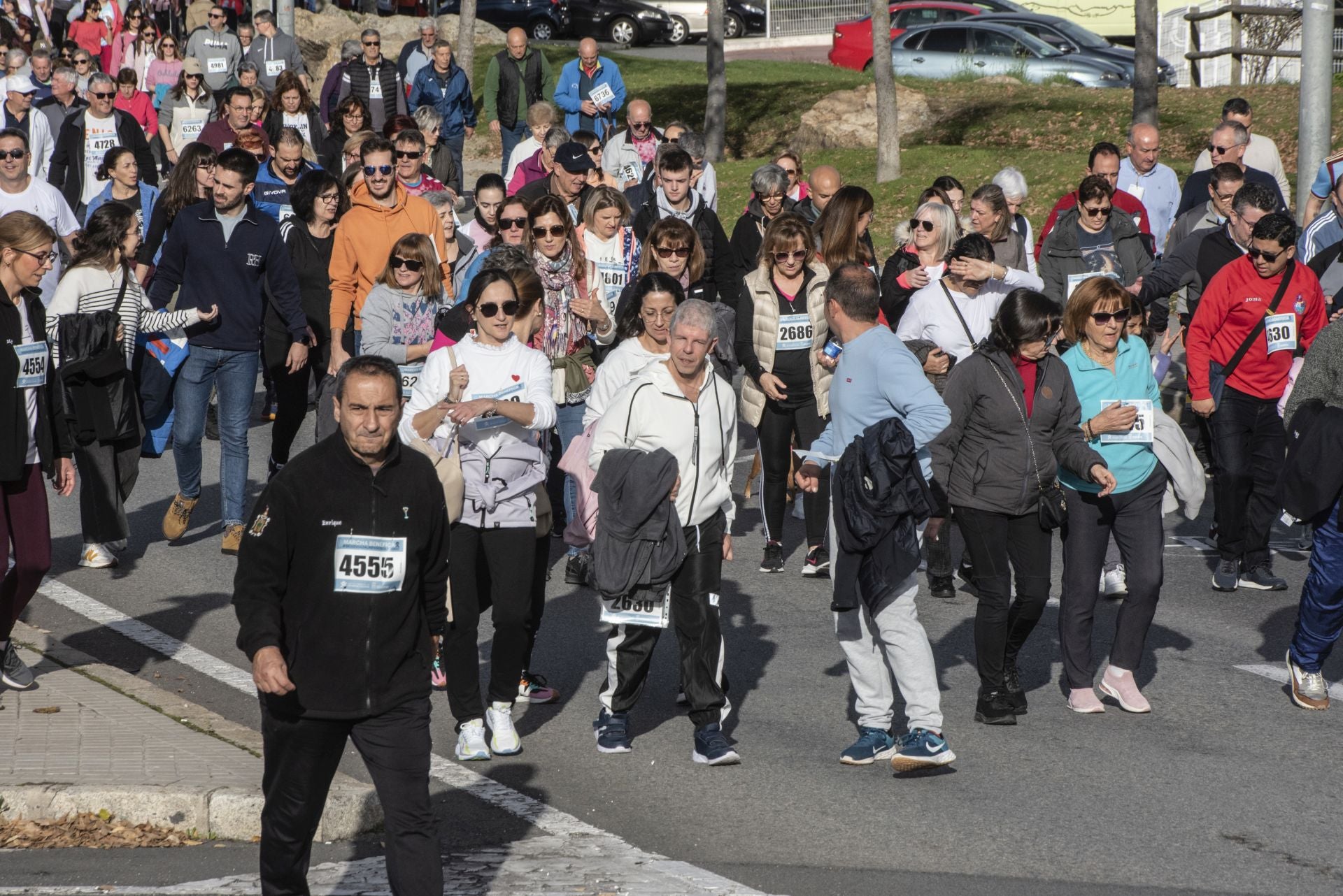 La Marcha Benéfica en imágenes