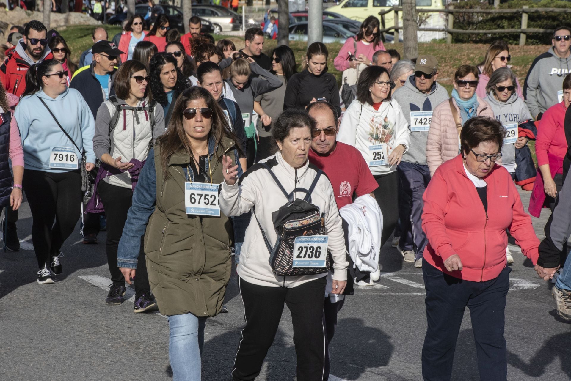 La Marcha Benéfica en imágenes