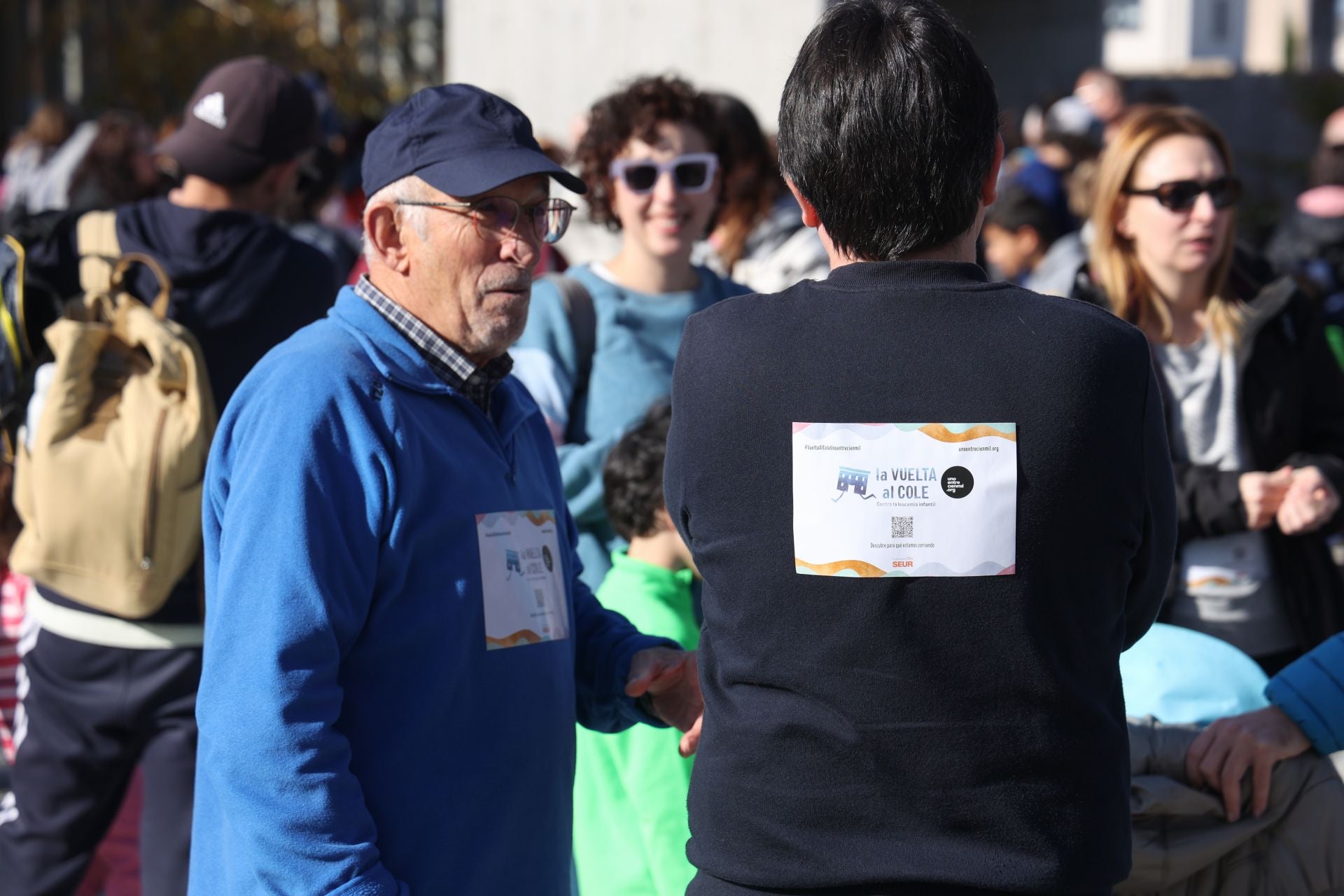 Marcha para recaudar fondos contra la leucemia en Valladolid