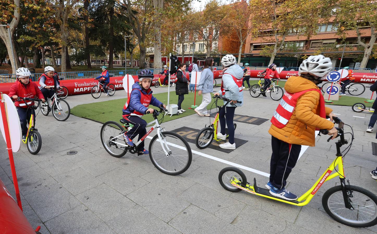 Seguridad vial para los escolares de Palencia