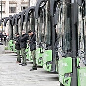 Aprobada una modificación de créditos para cinco nuevos buses de gas natural comprimido