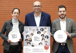 Presentación de la cena benéfica Desde Valencia para Valencia.