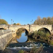 Rescatan a un hombre que se había caído al río Bernesga