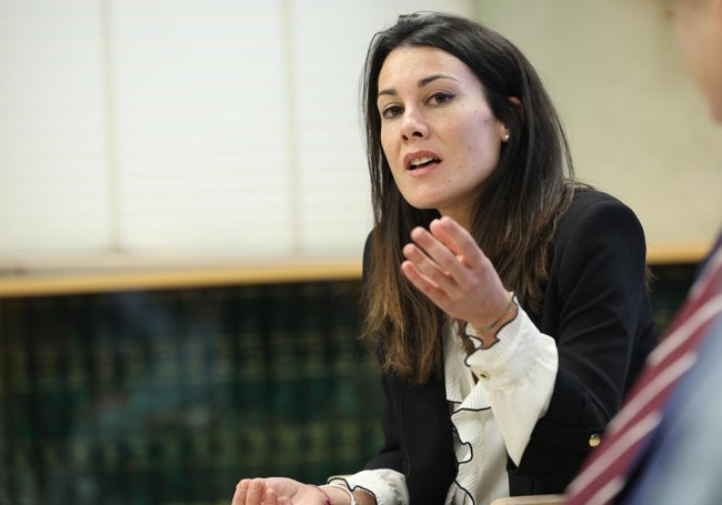 Mar García Velasco, técnica de Educación Infantil del CEIP Lola Herrera de Tudela de Duero