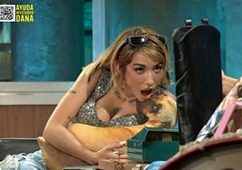 María Becerra, en 'La Revuelta'.