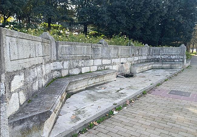 El parque de la Salud en la actualidad.