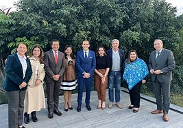 Primera jornada de trabajo de la Diputación de Valladolid en México.