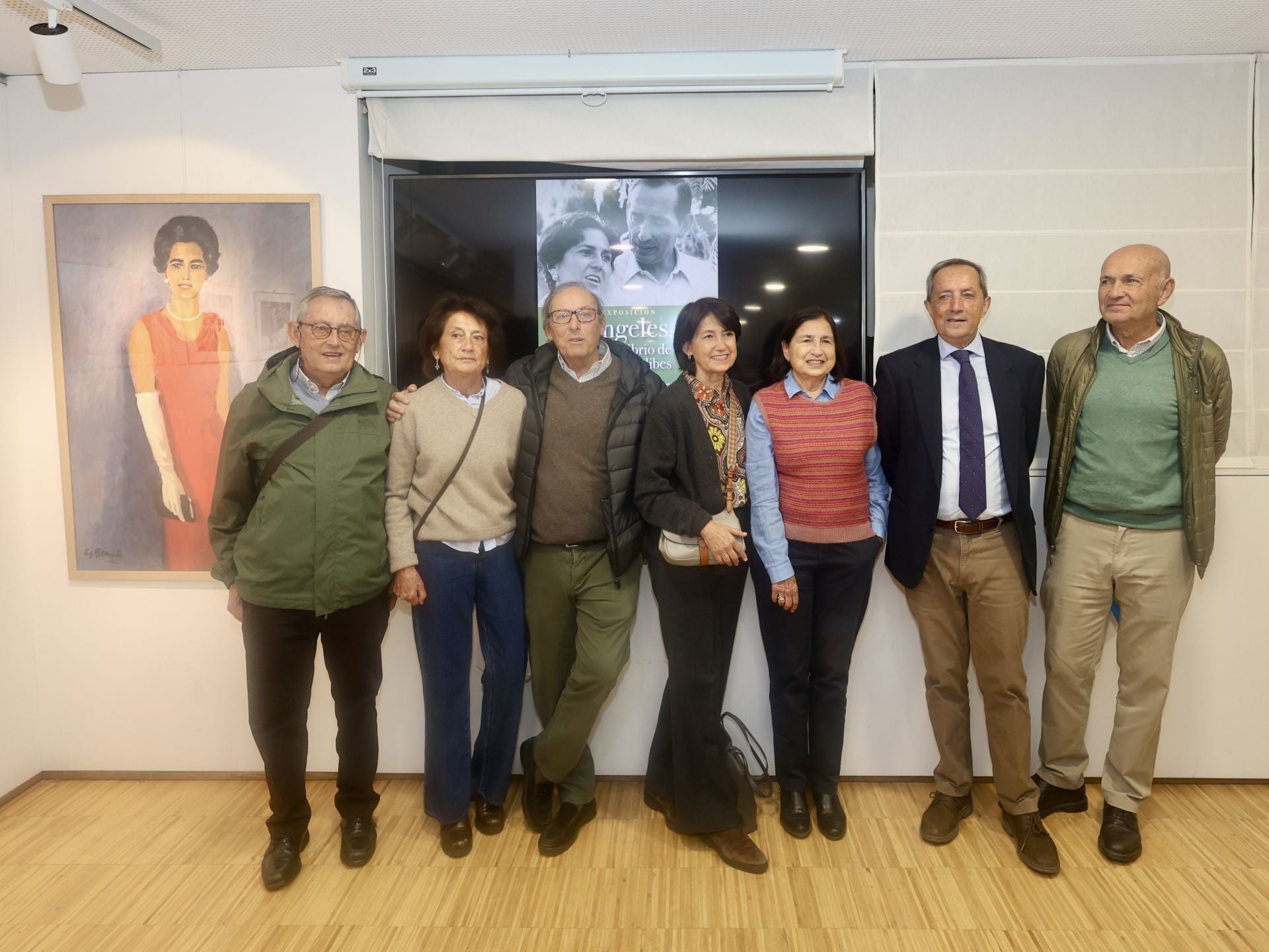 Exposición &#039;Ángeles, el equilibrio de Miguel Delibes&#039;, en el Pabellón de Cristal de Valladolid