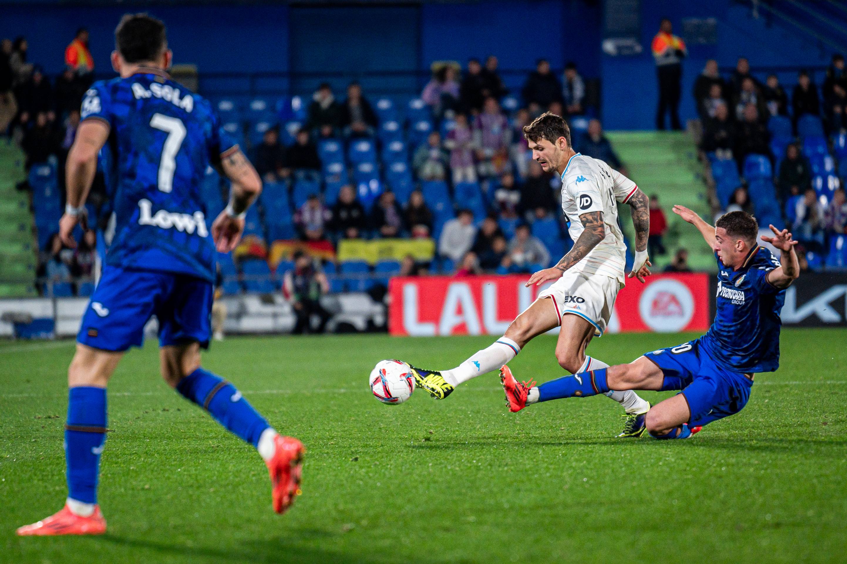 La derrota del Real Valladolid ante el Getafe, en imágenes