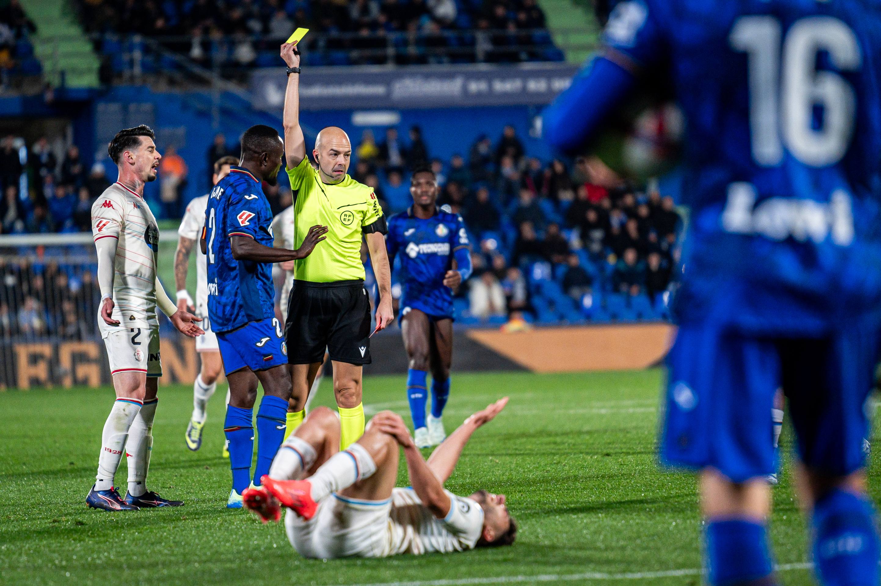 La derrota del Real Valladolid ante el Getafe, en imágenes