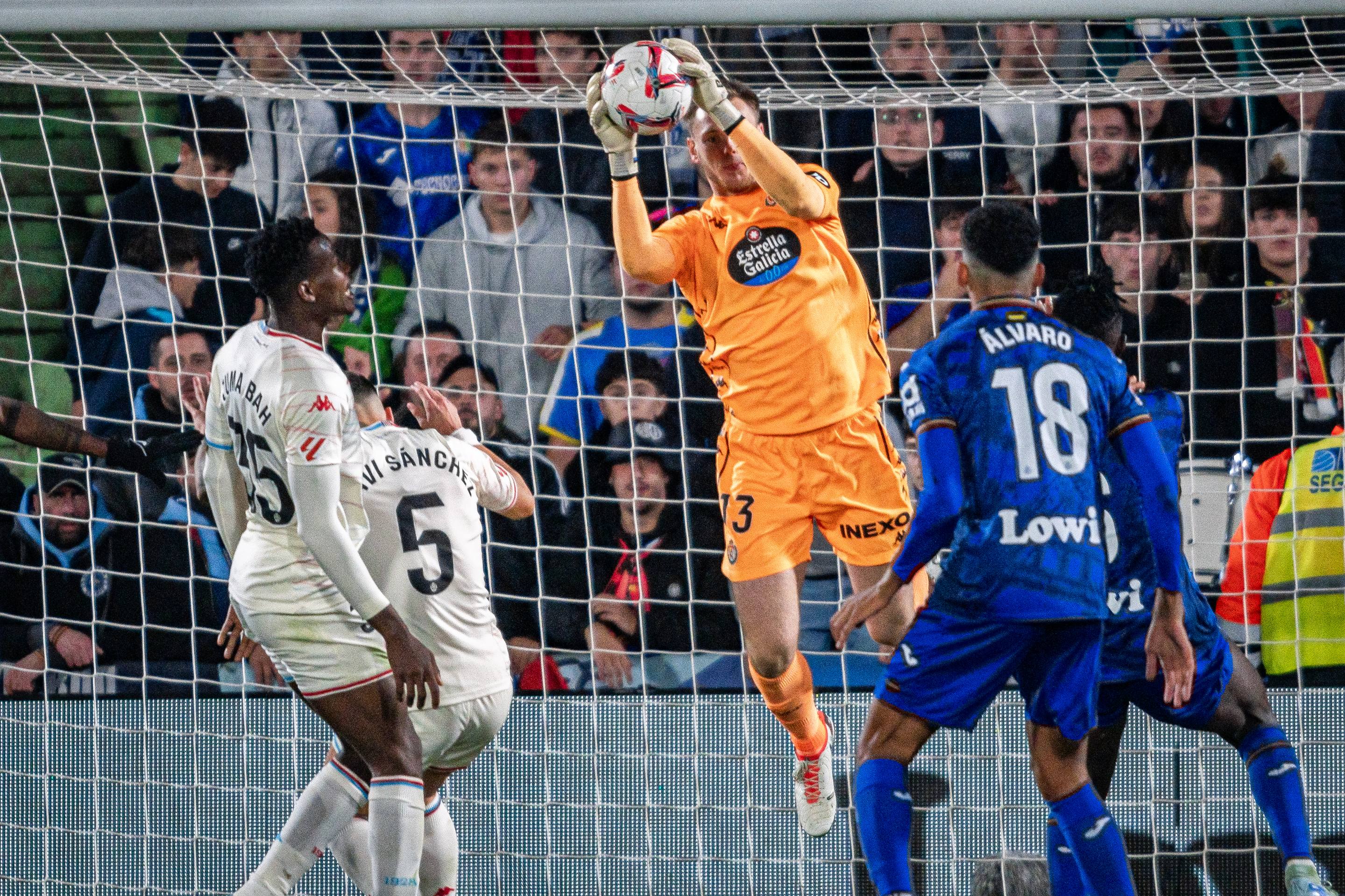 La derrota del Real Valladolid ante el Getafe, en imágenes