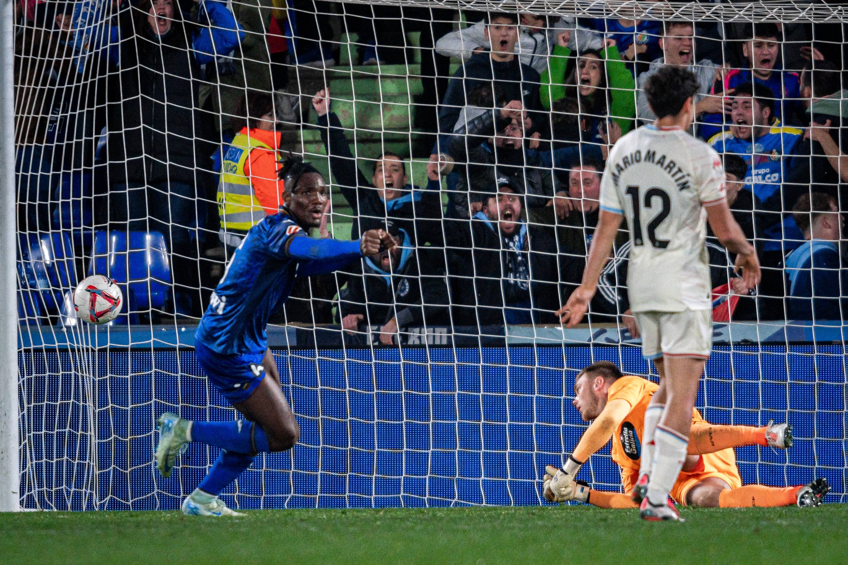 La derrota del Real Valladolid ante el Getafe, en imágenes