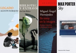 Portadas de los libros recomendados de la semana.