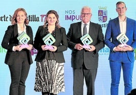 Premiados en la segunda edición de los galardones.