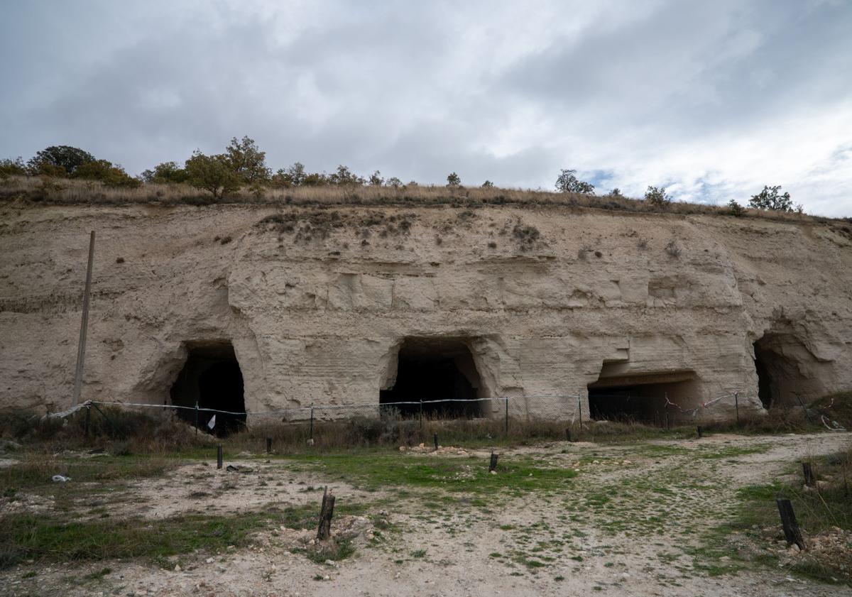 Imagen principal - Minas de yeso de Hornillos de Cerrato.