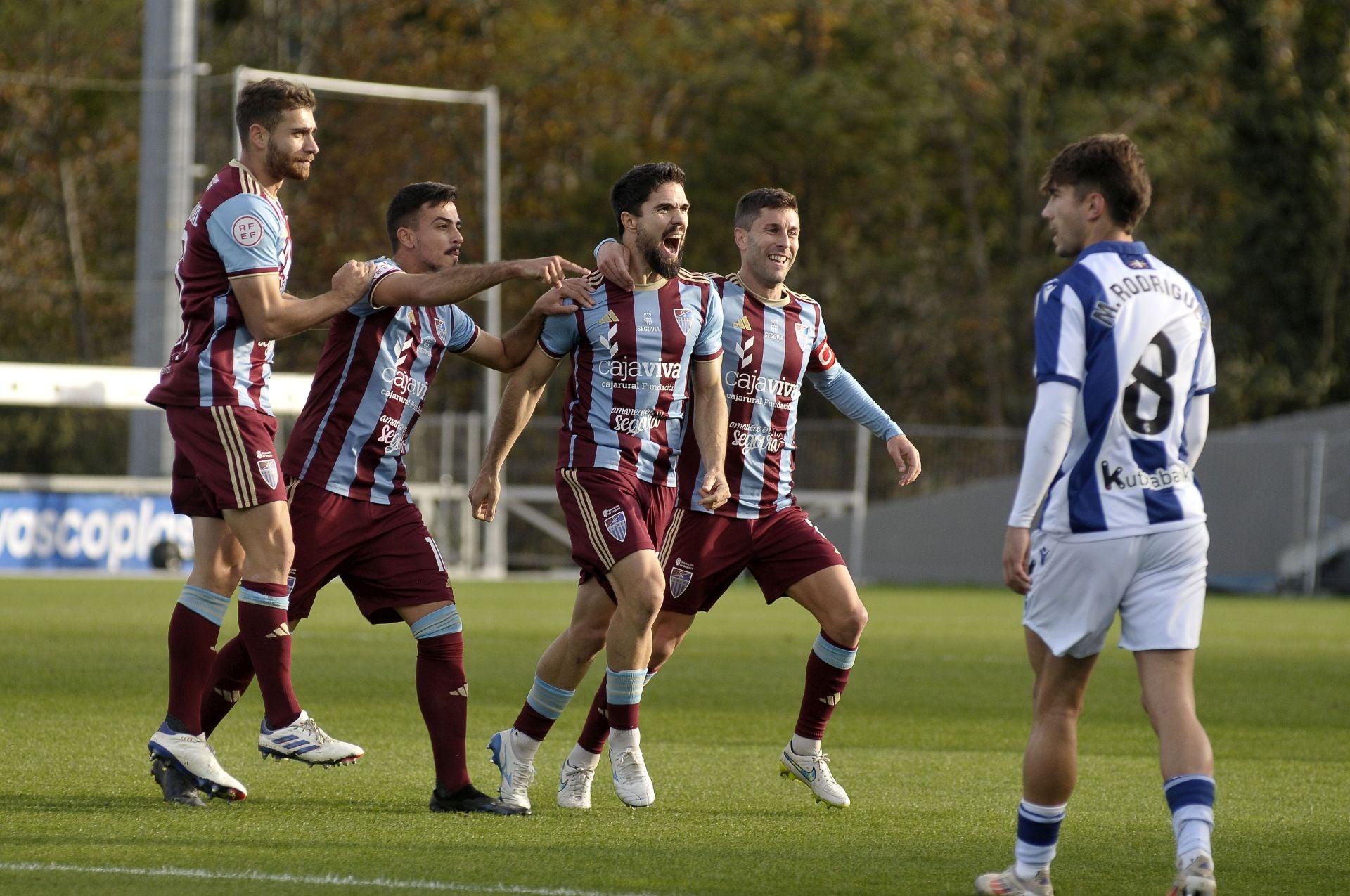 Fotos de la derrota de la Segoviana ante la Real B