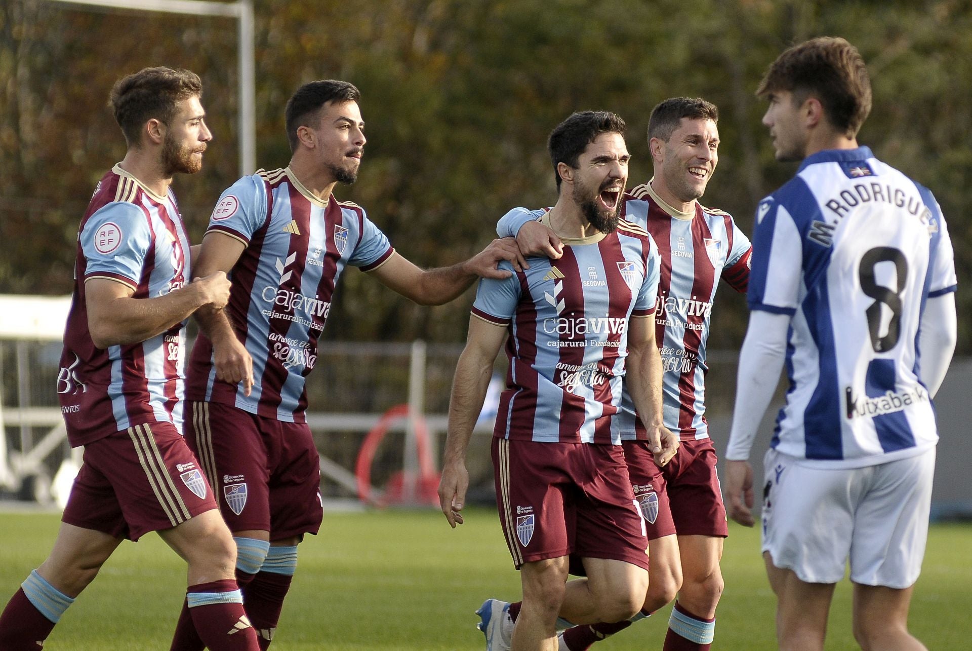 Fotos de la derrota de la Segoviana ante la Real B