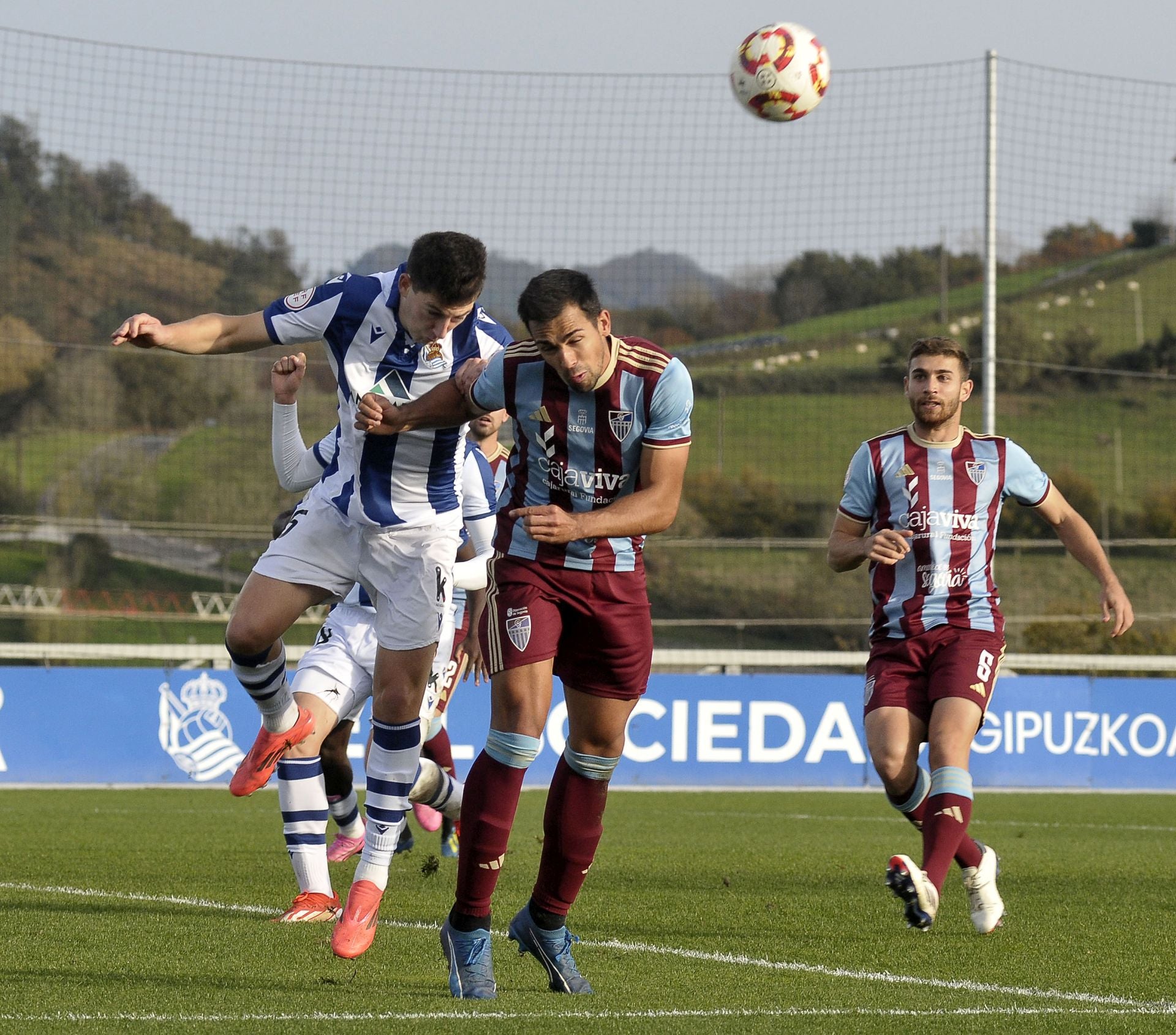 Fotos de la derrota de la Segoviana ante la Real B