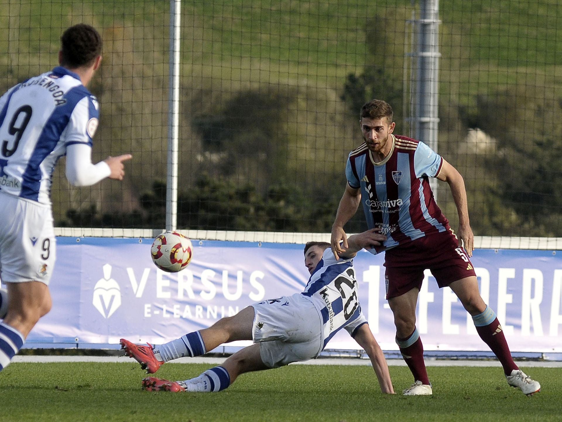 Fotos de la derrota de la Segoviana ante la Real B