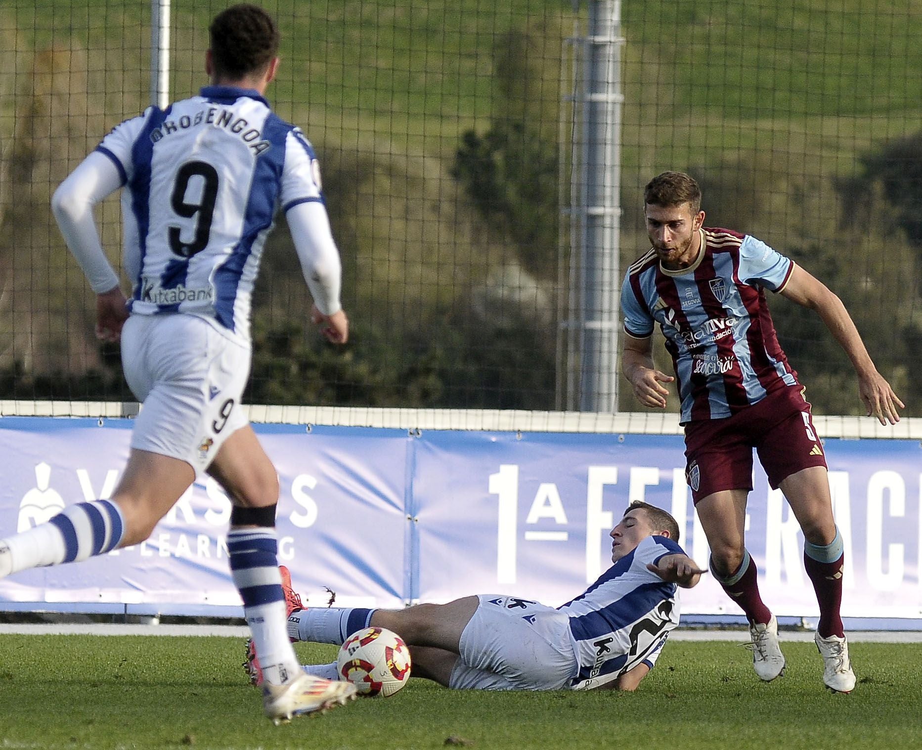 Fotos de la derrota de la Segoviana ante la Real B