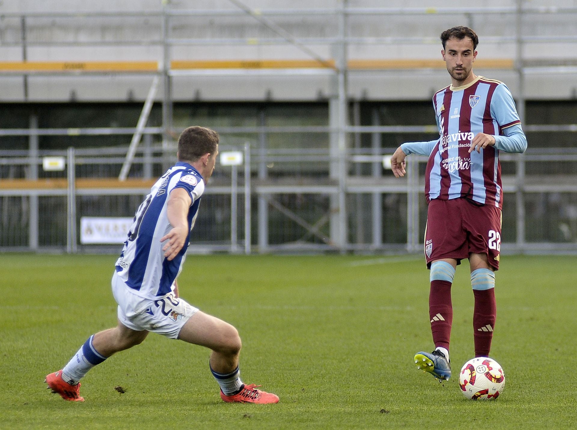 Fotos de la derrota de la Segoviana ante la Real B