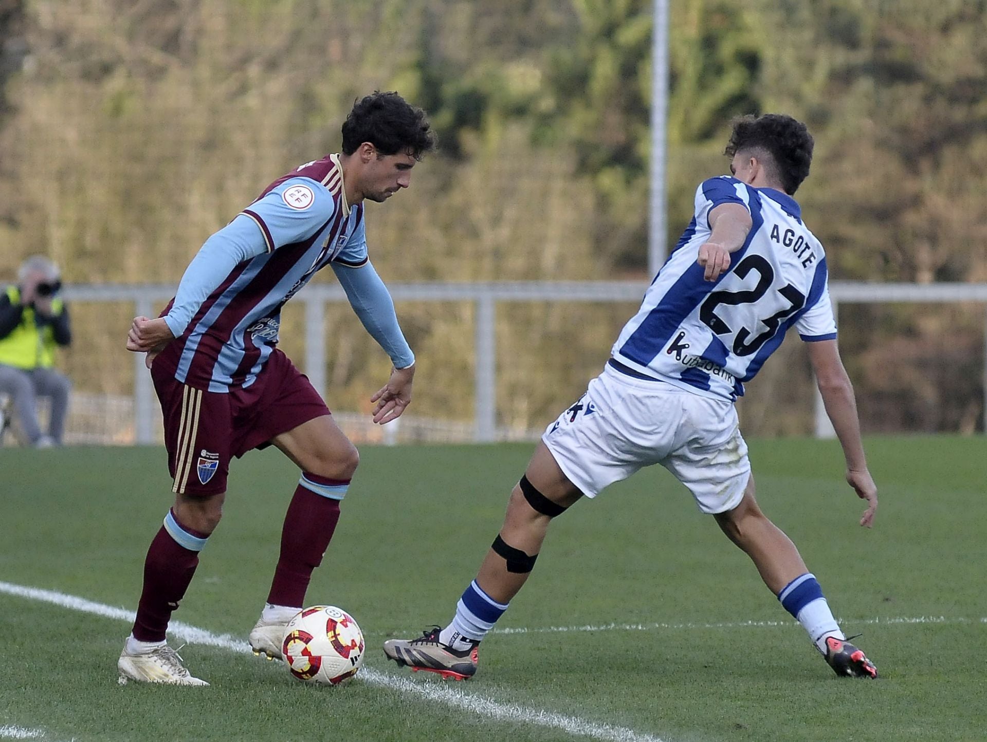 Fotos de la derrota de la Segoviana ante la Real B