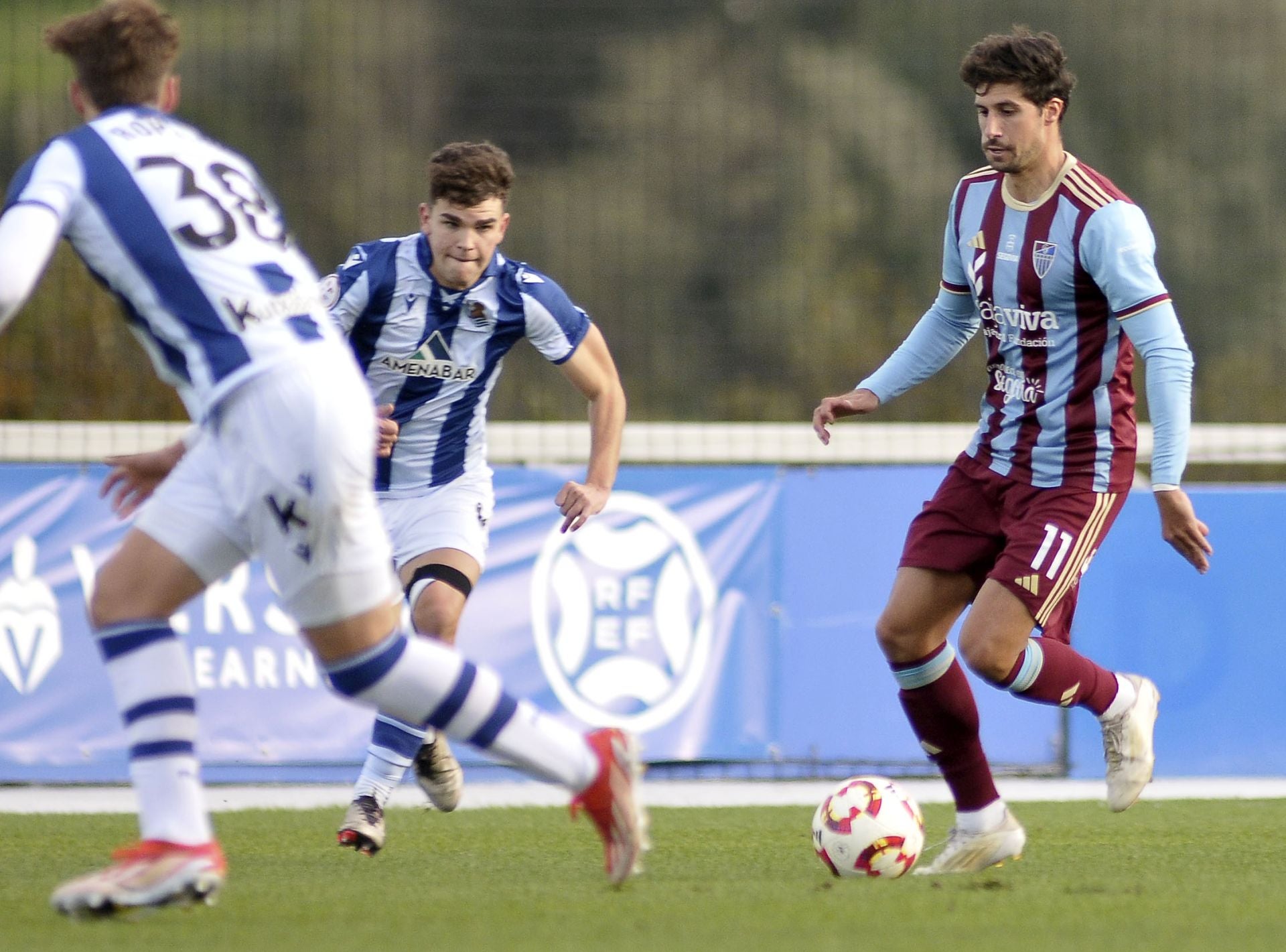 Fotos de la derrota de la Segoviana ante la Real B