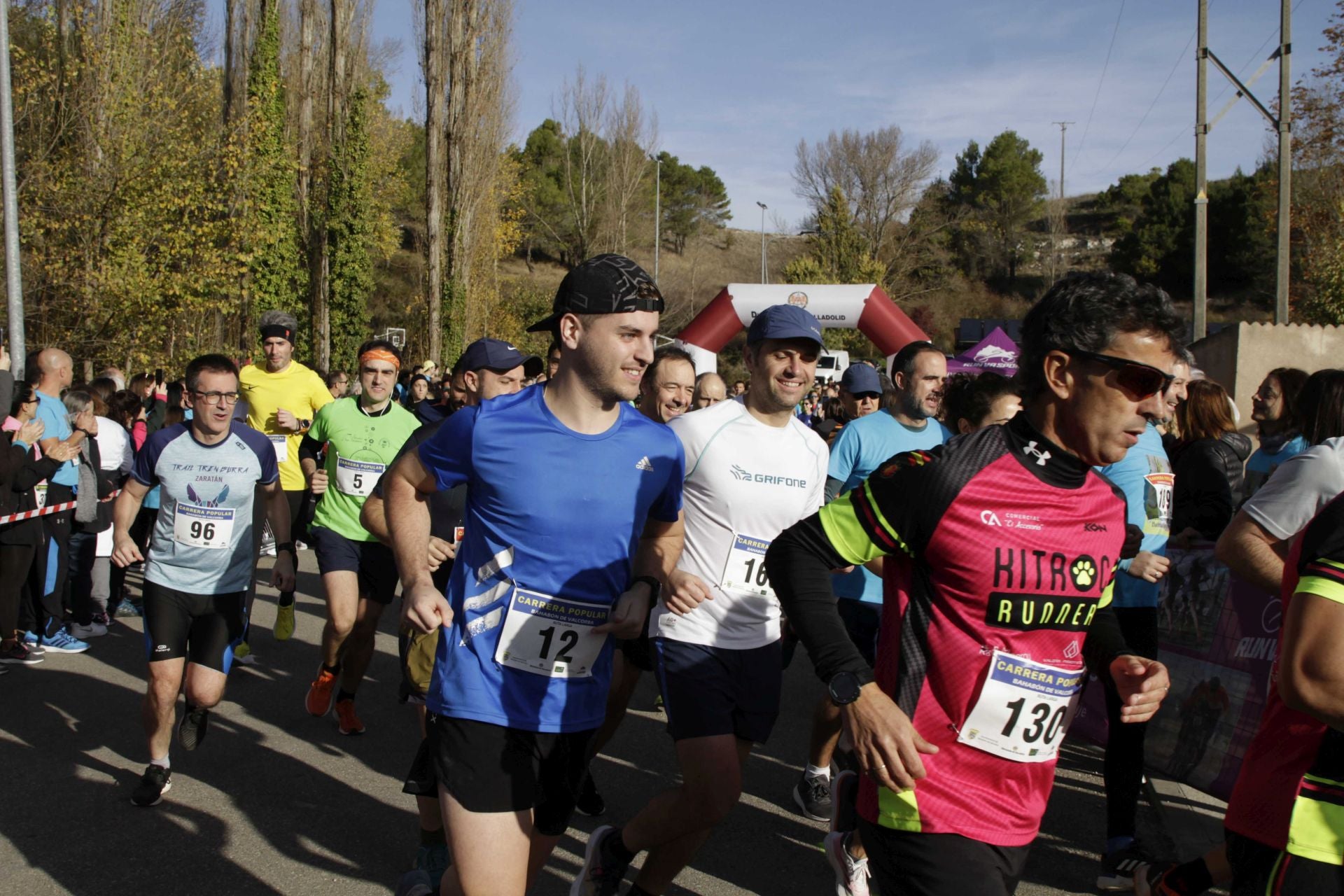 La carrera y marcha solidaria Bahabón, en imágenes