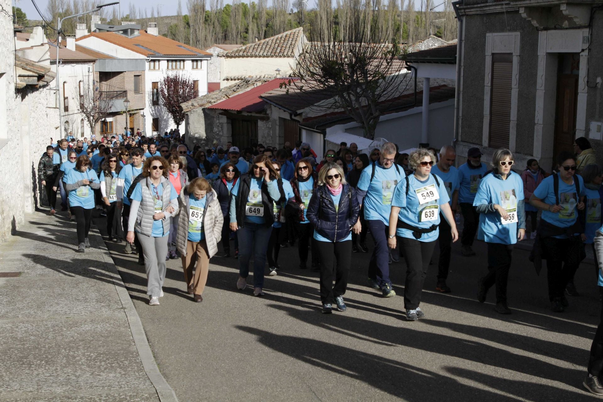 La carrera y marcha solidaria Bahabón, en imágenes