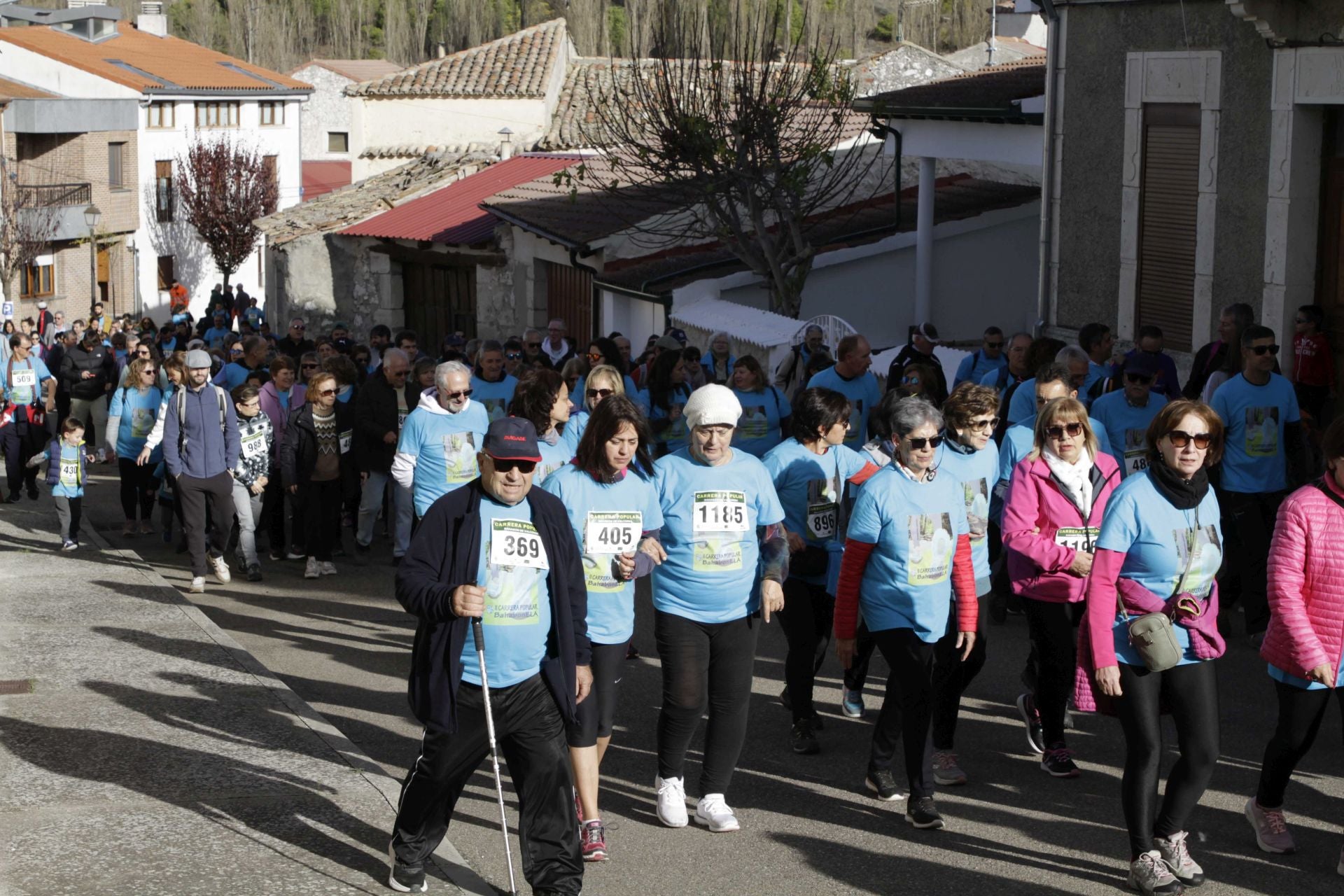 La carrera y marcha solidaria Bahabón, en imágenes