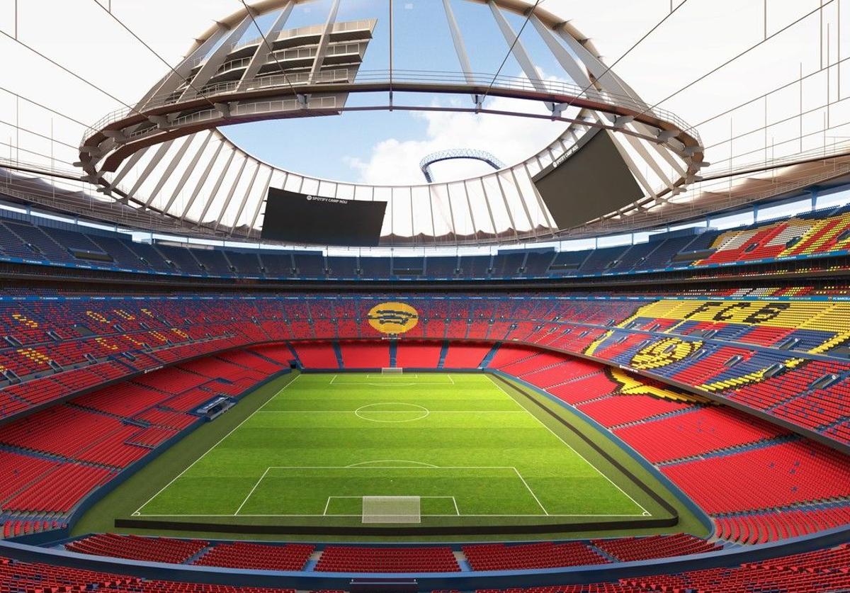 La reforma del Spotify Camp Nou del FC Barcelona tiene sello berciano