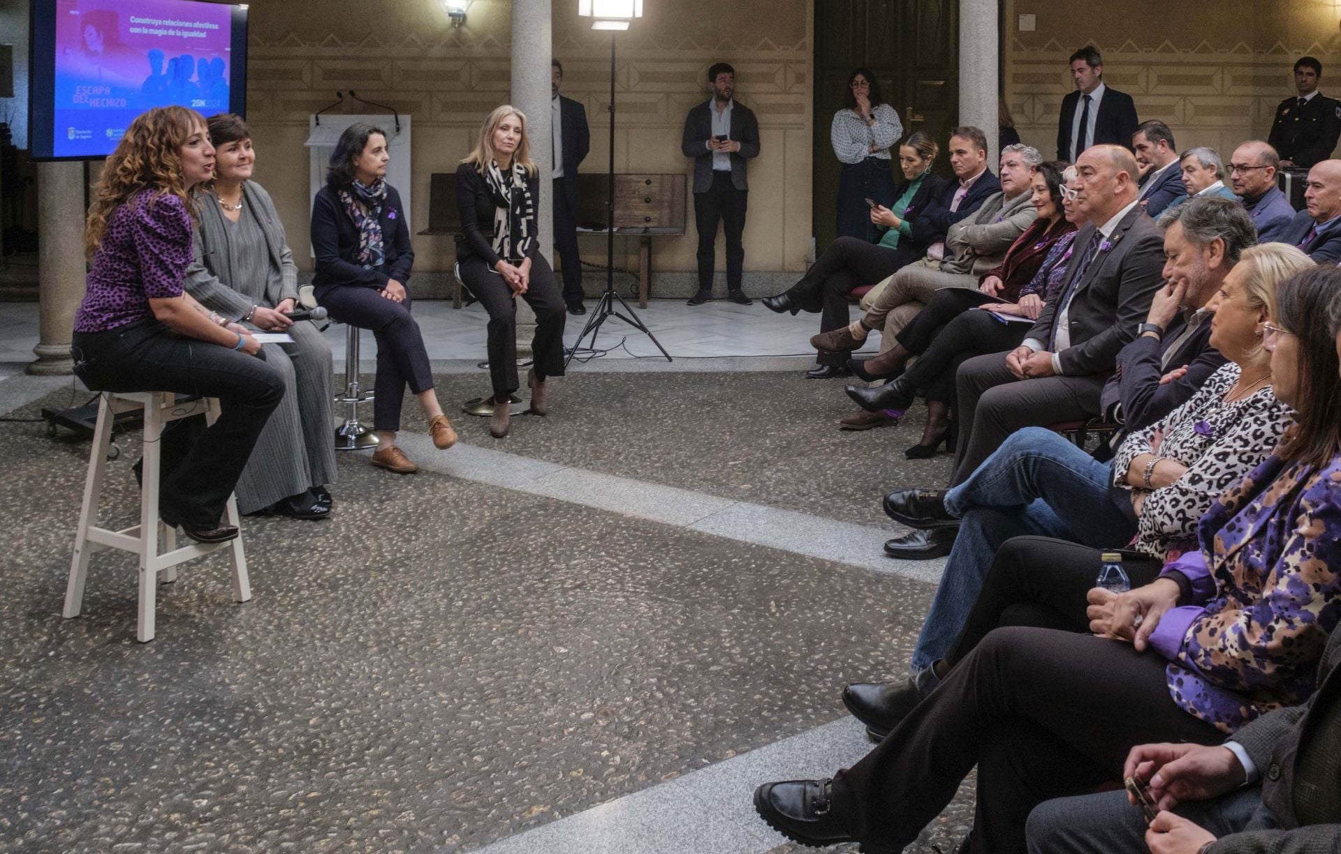 Clamor contra la violencia machista en Segovia