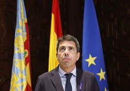 El president de la Generalitat, Carlos Mazón.