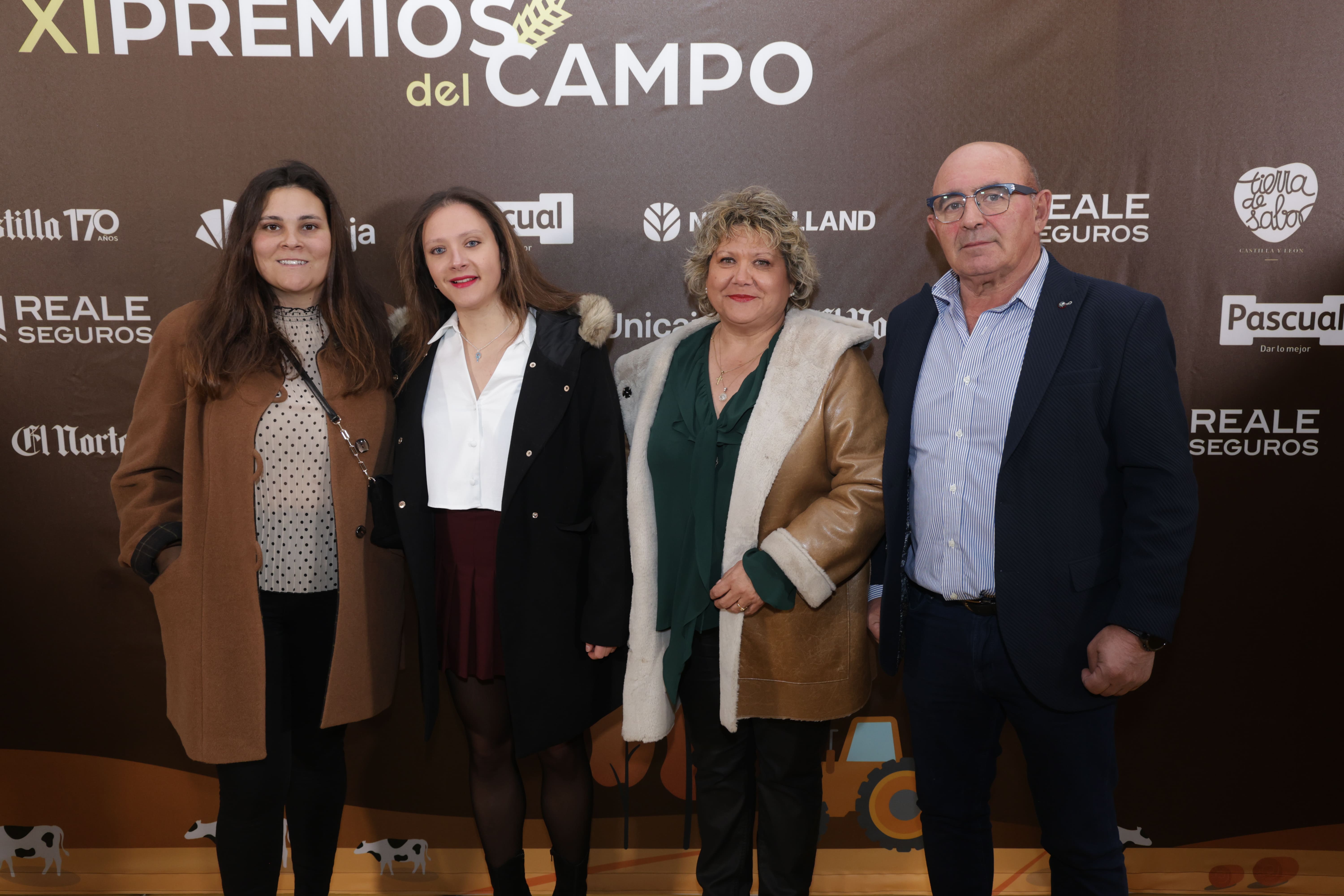 Aurora Nieto, Alicia González, Maite Juez y Abilio González.