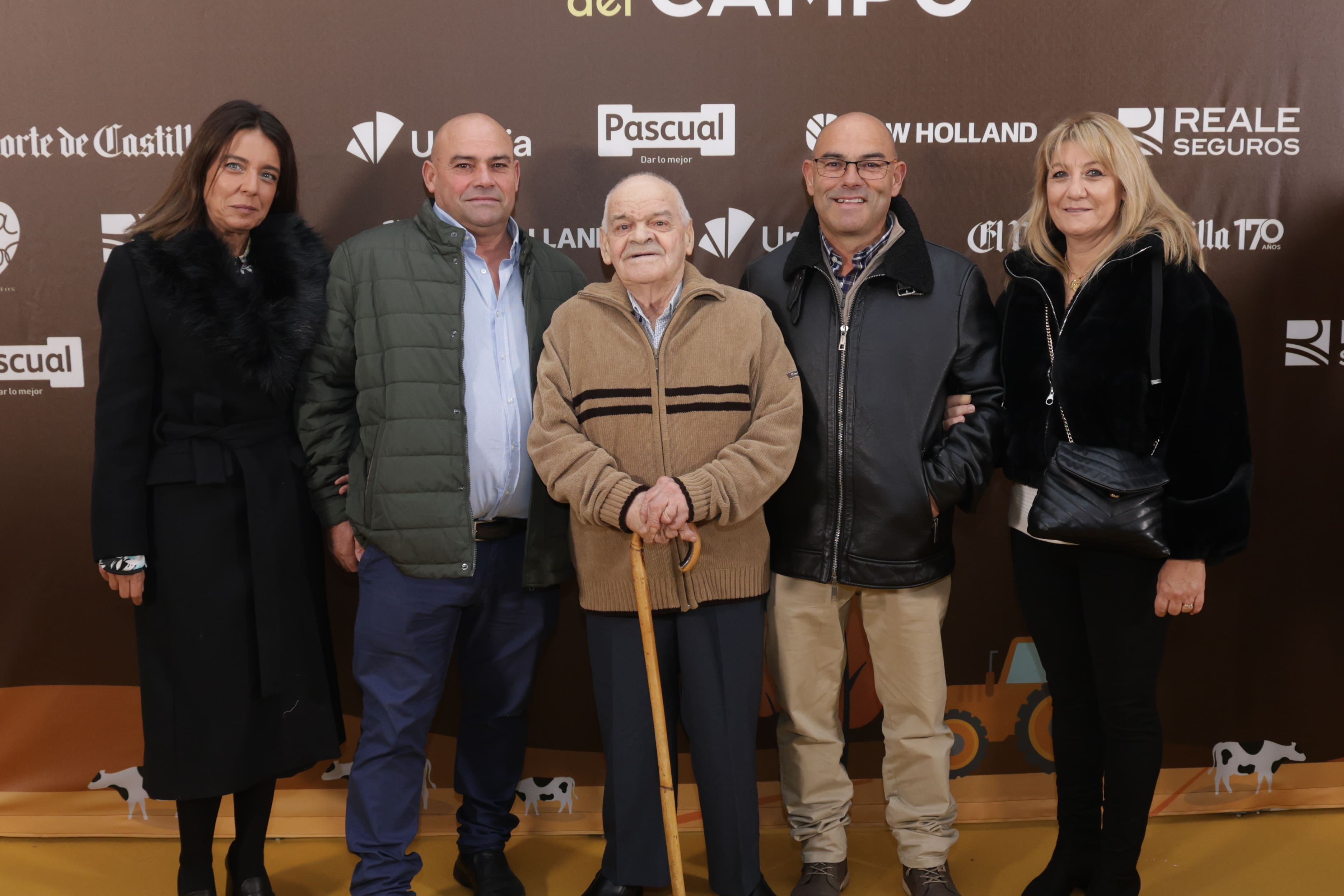 Érika Álvarez, Fernando Rodríguez, Eugenio Rodríguez, José Luis Rodríguez y Ana Isabel Sobas.