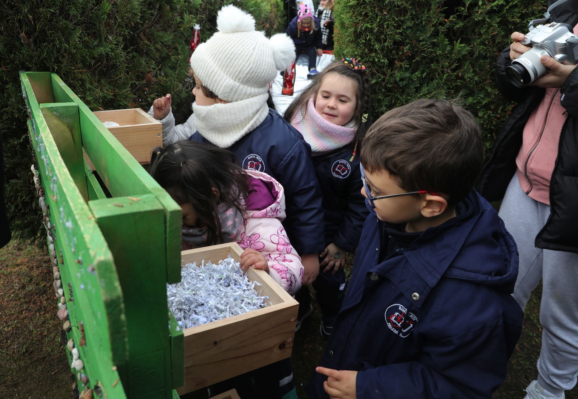 Los más pequeños del Santa Rita, en el campus de Palencia