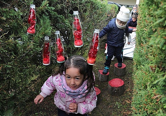 Los más pequeños del Santa Rita, en el campus de Palencia