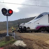 El accidente de Palencia paraliza dos trenes entre Valladolid y Santander