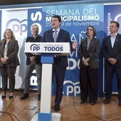 Demostración de fuerza del PP en Valladolid para contraprogramar al PSOE en Sevilla