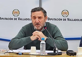 El portavoz socialista, Francisco Ferreira, este martes durante la presentación de las enmiendas al presupuesto.