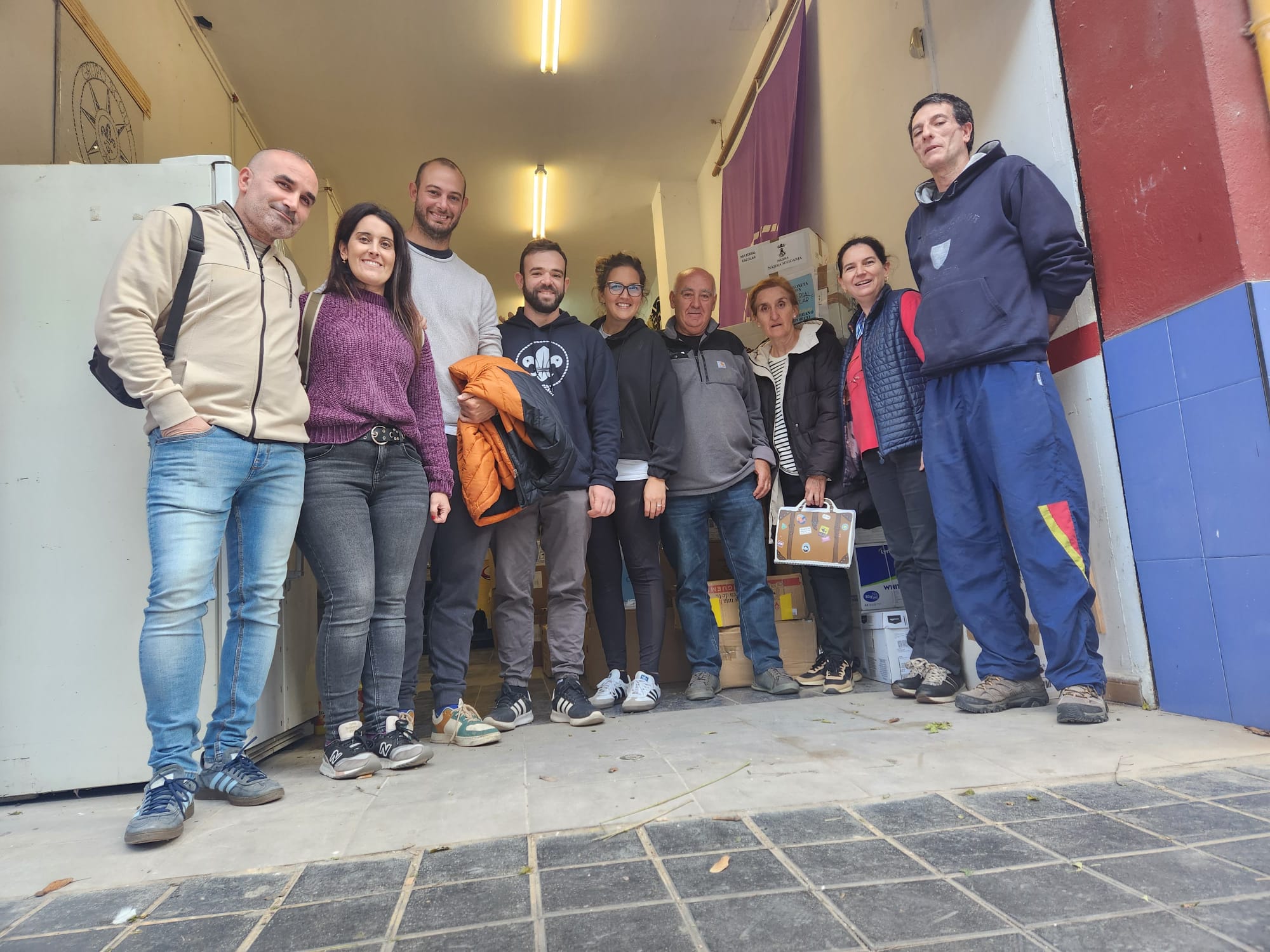 Ayuda escolar desde Tierra de Campos para Paiporta