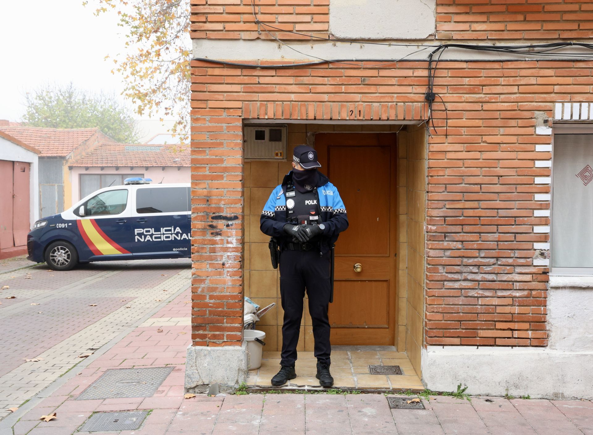 Las imágenes de la protesta del Sindicato de Vivienda en Barrio España